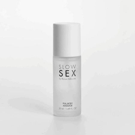 SLOW SEX Bijoux Indiscrets Full Body Massage — массажное масло и смазка (2в1)