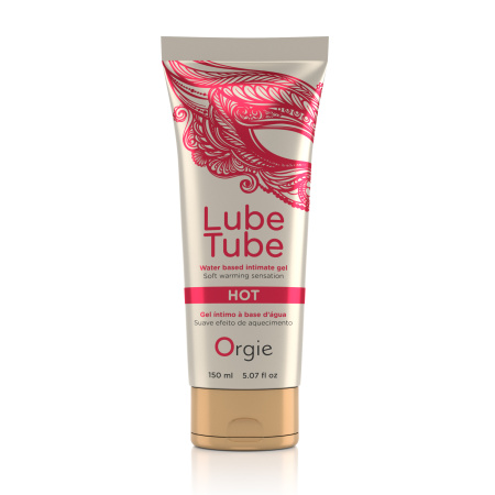 Orgie Lube Tube Hot - смазка с согревающим эффектом на водной основе, 150 мл