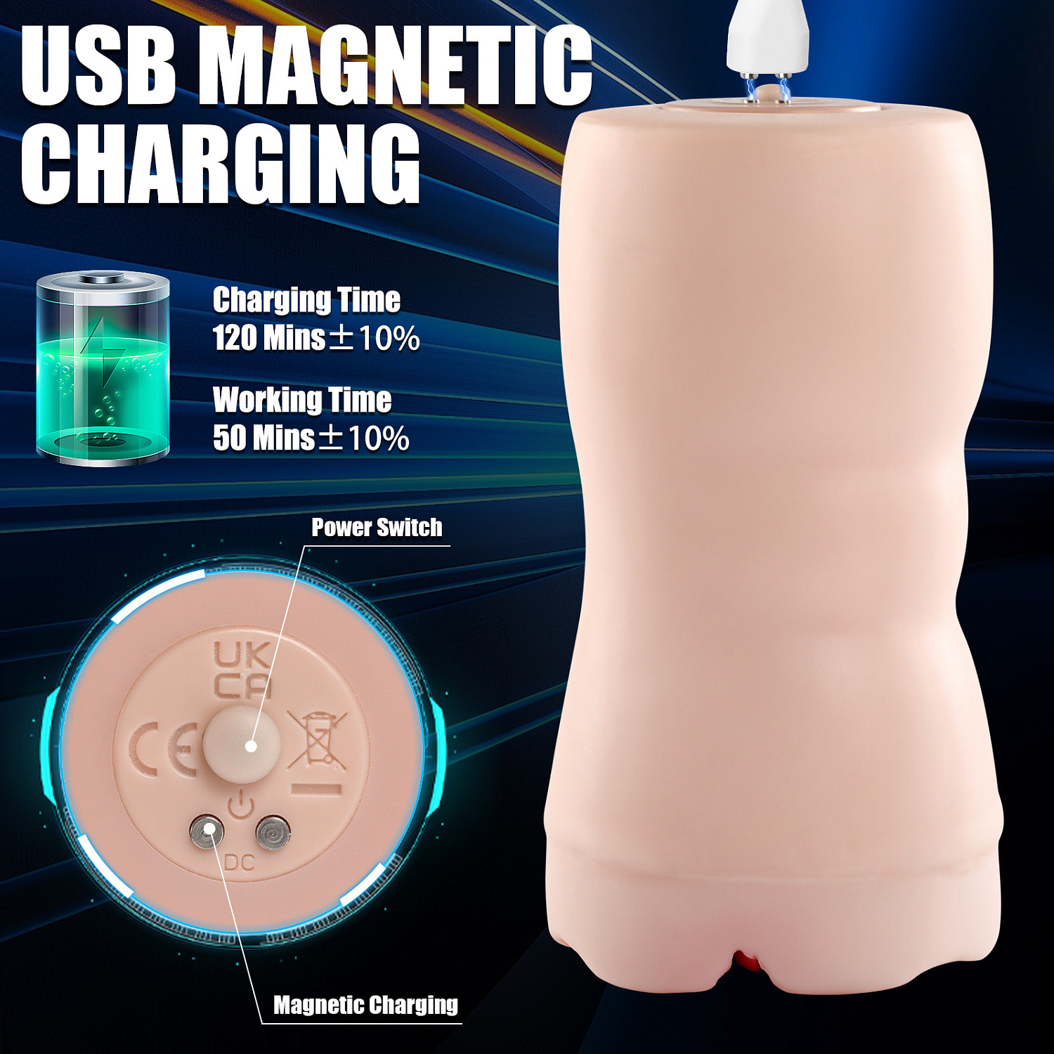 XISE Gellen Pussy - реалистичный мастурбатор-вагина с вибрацией