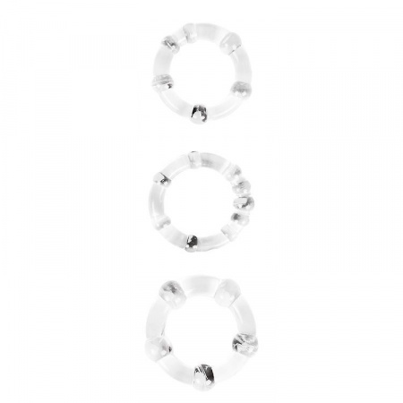 Набор универсальных эрекционных колец Cock Rings (Enhancer)