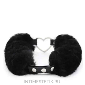 Чокер с мехом NOTABU BDSM Чокер с мехом NOTABU BDSM