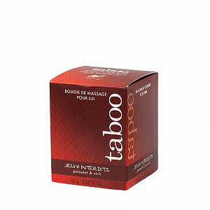 Массажная свеча-афродизиак для мужчин RUF TABOO JEUX INTERDITS, 60 г Массажная свеча-афродизиак для мужчин RUF TABOO JEUX INTERDITS, 60 г