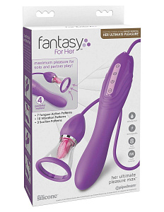 Pipedream Fantasy For Her Her Ultimate Pleasure MAX - женский стимулятор 2в1 Pipedream Fantasy For Her Her Ultimate Pleasure MAX - женский стимулятор 2в1