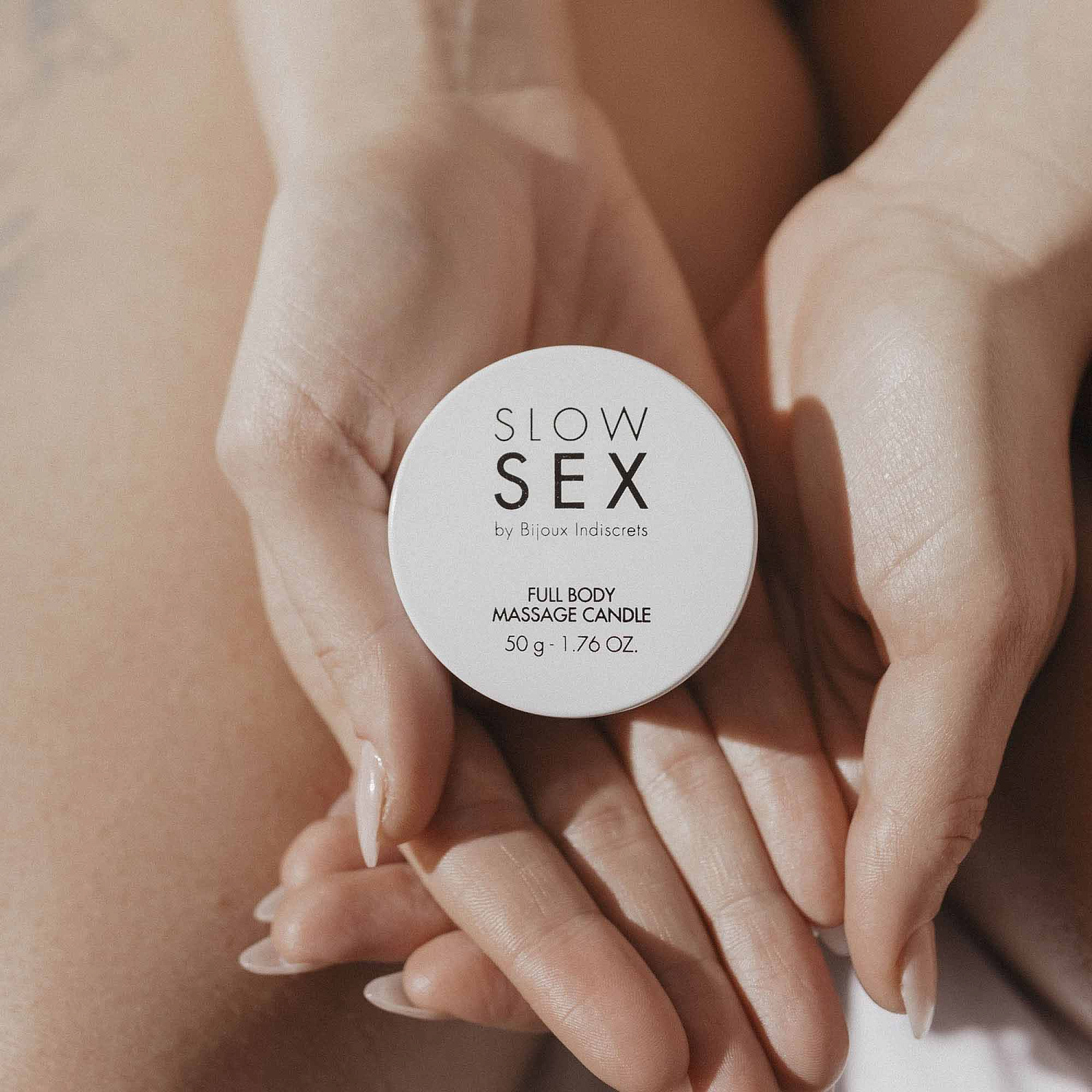 Массажная свеча Bijoux Indiscrets Slow Sex
