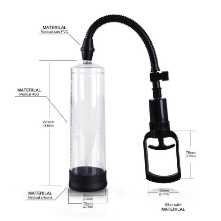 Вакуумная помпа для пениса Hot Planet Intern