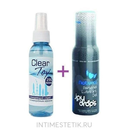Очиститель ClearToy + смазка Joydrops