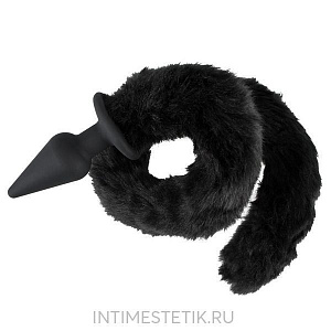 Анальный плаг с хвостом BAD KITTY Анальный плаг с хвостом BAD KITTY
