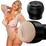 Набор Power Blow (интерактивная насадка) + мастурбатор KIIROO Feel - Nicolette Shea