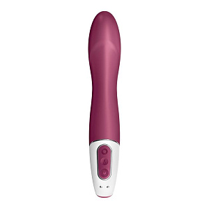 Вибратор Big Heat Satisfyer с нагревом и с мобильным управлением Вибратор Big Heat Satisfyer с нагревом и с мобильным управлением