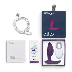 WE-VIBE Ditto Анальная вибровтулка (фиолетовая) WE-VIBE Ditto Анальная вибровтулка (фиолетовая)