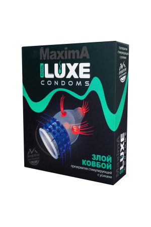 Презерватив Luxe MAXIMA "Злой ковбой", 1 шт.