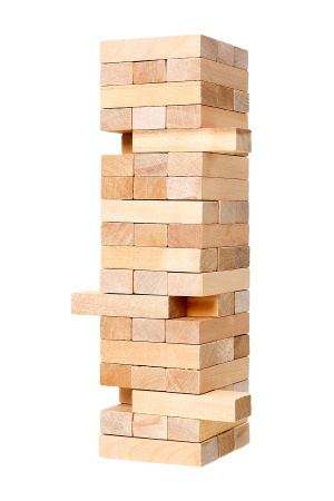 Игра ДЖЕНГА (падающая башня) для взрослых Eromantica «Fun time love»