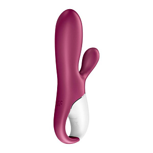 Вибратор-кролик Hot Bunny Satisfyer с нагревом и с мобильным управлением Вибратор-кролик Hot Bunny Satisfyer с нагревом и с мобильным управлением