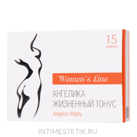 Капсулы для женщин АНГЕЛИКА ЖИЗНЕНЫЙ ТОНУС возбуждающие