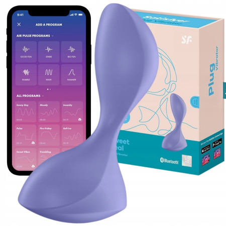 Satisfyer Sweet Seal - анальный вибромассажер с приложением