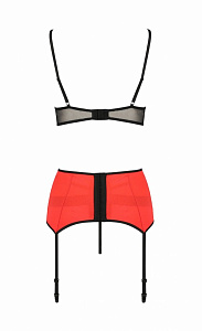 Эротический комплект Femmina Set с поясом для чулок на шнуровке Эротический комплект Femmina Set с поясом для чулок на шнуровке