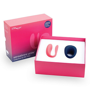 Набор We-Vibe Sensations Unite  вибратор и кольцо эрекционное для пар Набор We-Vibe Sensations Unite  вибратор и кольцо эрекционное для пар