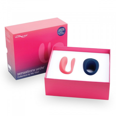 Набор We-Vibe Sensations Unite  вибратор и кольцо эрекционное для пар Набор We-Vibe Sensations Unite  вибратор и кольцо эрекционное для пар