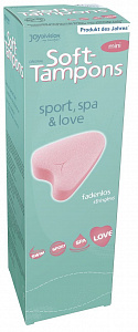 Тампоны мягкие JoyDivision Sport, Spa&Love 10шт. mini
