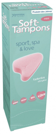 Тампоны мягкие JoyDivision Sport, Spa&Love 10шт. mini Тампоны мягкие JoyDivision Sport, Spa&Love 10шт. mini