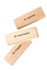 Игра ДЖЕНГА (падающая башня) для взрослых Eromantica «Fun time love»