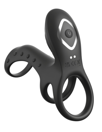 Ultimate Couples Cage Pro PipeDream - эрекционная вибронасадка-кольцо