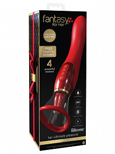 Двухсторонний стимулятор Fantasy For Her Her Ultimate Pleasure 24K Gold Luxury Edition Двухсторонний стимулятор Fantasy For Her Her Ultimate Pleasure 24K Gold Luxury Edition