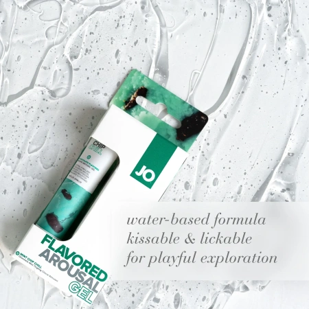 JO Mint Chip Chill - съедобный возбуждающий гель для клитора