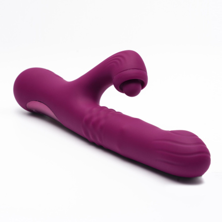 Selove ComePlay - вибратор-кролик поглаживанием точки G, шариками и пульсацией на клиторе