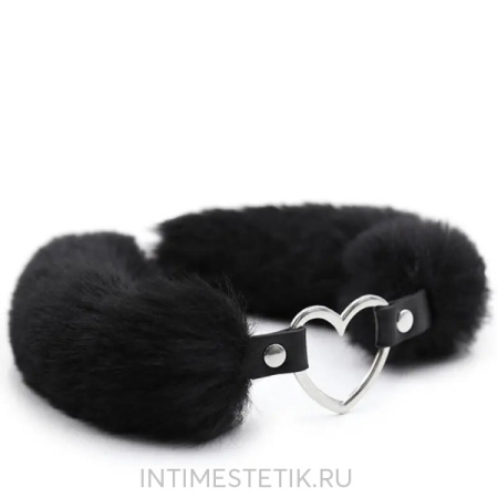 Чокер с мехом NOTABU BDSM Чокер с мехом NOTABU BDSM