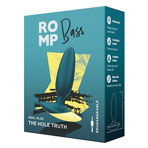Анальная пробка ROMP Bass с вибрацией Анальная пробка ROMP Bass с вибрацией