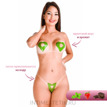 Съедобное бельё KARAMELA TAPA SEXO CORACAO (вкус в ассортименте) Съедобное бельё KARAMELA TAPA SEXO CORACAO (вкус в ассортименте)