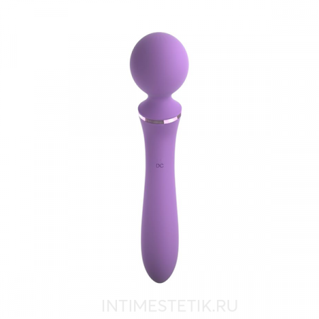 двухсторонний гибкий вибратор Fantasy For Her Duo Wand Massage-Her