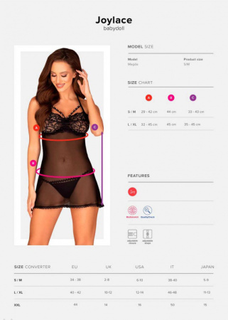 Бэби долл и трусики "Joylace" Бэби долл и трусики "Joylace"