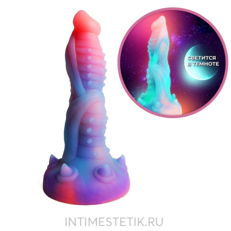 Фаллоимитатор Magic Hero с шипами (светится в темноте)