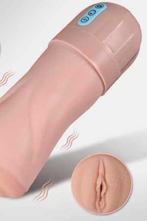 XISE Beata-2 - реалистичный мастурбатор с вибрацией и всасыванием