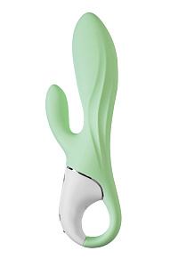 Вибратор с надувающейся головкой Air Pump Bunny 5+ Satisfyer Вибратор с надувающейся головкой Air Pump Bunny 5+ Satisfyer