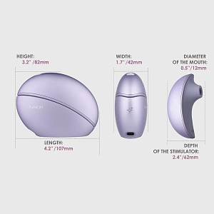 Svakom Pulse Galaxie - вакуумный стимулятор клитора с проектором звезд Svakom Pulse Galaxie - вакуумный стимулятор клитора с проектором звезд