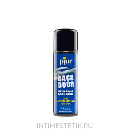 Pjur Back Door Moisturizing - смазка на водной основе с гиалуроном