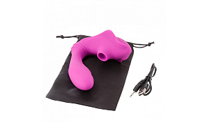 Стимулятор женский DEVI для точки G и клитора (МЯГКАЯ УПАКОВКА)