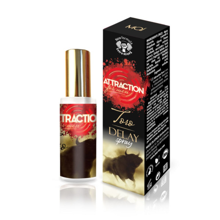 Спрей-пролонгатор Delay Spray for Men Attraction Toro, 30 мл