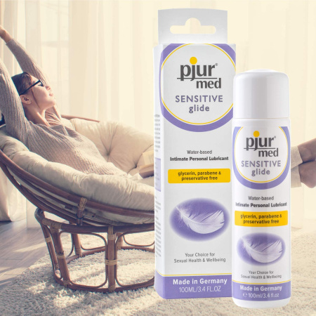 Смазка без глицерина Pjur Med Sensitive Glide, 100 мл