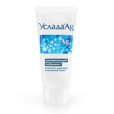 Гель-любрикант Услада Ag (с серебром), 60 г