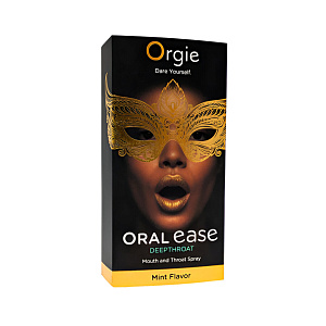 Спрей для глубокого минета Orgie Oral Ease Deepthroat (мята), 15 мл