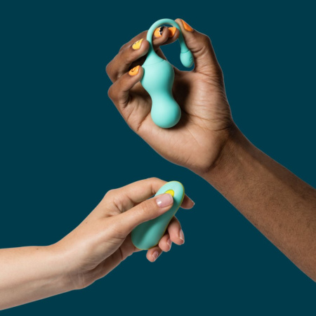 ROMP Cello - вагинальные шарики с вибрацией и пультом ДУ