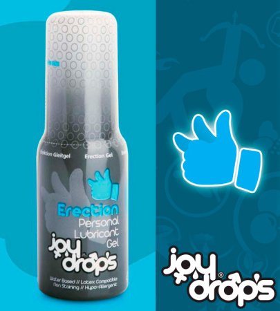 JoyDrops Erection - возбуждающий лубрикант для мужчин