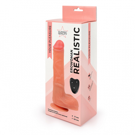 Erowoman Realistic - фаллоимитатор с возвратно-поступательными движениями