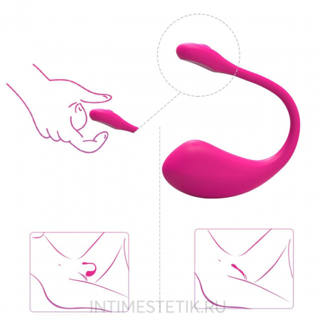 Lovense Lush 2 виброяйцо с дистанционным управлением