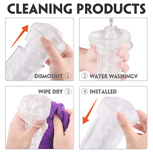 S-Hande Air-2 - 2в1 - автоматическая вакуумная помпа + мастурбатор с имитацией минета