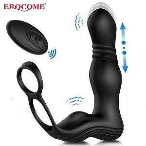 Erocome Sagittarius - массажёр простаты с фрикциями и двумя кольцами